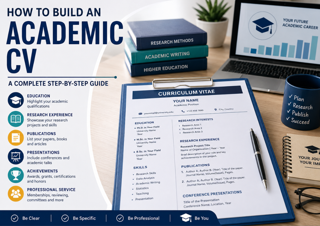 How to Build an Academic CV: A Complete Step-by-Step Guide